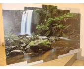 Модульная картина 5 частей 120x80 Водопад №107