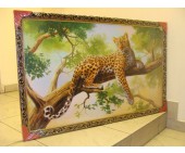 Картина репродукция 60Х100 №127 Леопард