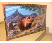 Картина репродукция 60Х100 №140 Медведь