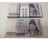 Билеты банка приколов 1000 Южнокорейских вон