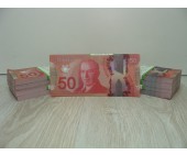 Билеты банка приколов 50 Канадских долларов