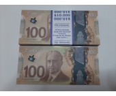 Билеты банка приколов 100 Канадских долларов
