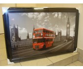 Картина холст (60Х100) №41 London Buses Big Ben