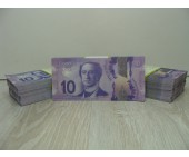 Билеты банка приколов 10 Канадских долларов